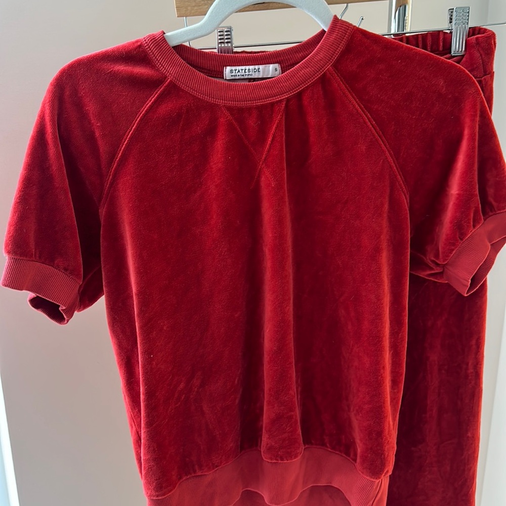 Velour T Shirt